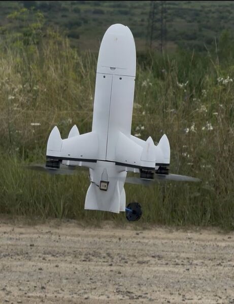 Sweden's Scandinavia X interceptor during trials.