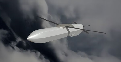 An artist's impression of the UAV that GKN Aerospace is to design and fly within 18 months, under a contract awarded by the Swedish FMV.