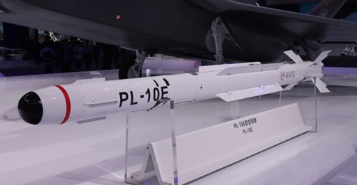 PL-10E air-to-air missile.