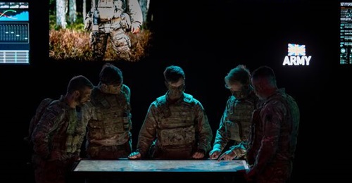 The British Army showcased its digital targeting web as part of Asgard to media and industry on 16 July 2025.
