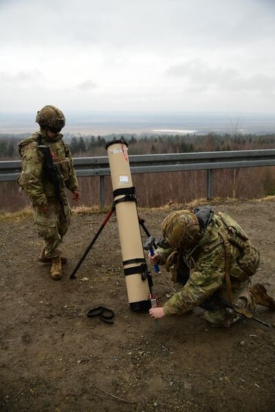 Switchblade 600s were selected for the low altitude stalking and strike ordnance (LASSO), which has now been deployed in multiple areas of responsibility for training exercises and other operations.