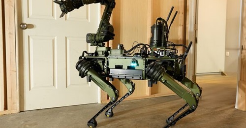 Ghost Robotics new robotic arm was developed with feedback from US military customers.