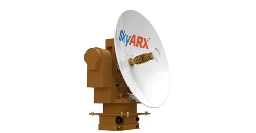CTech's SkyARX Ku-20 Qx airborne terminal.