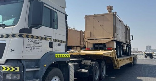 The probable C-UASs at Oman's Sohar Port.