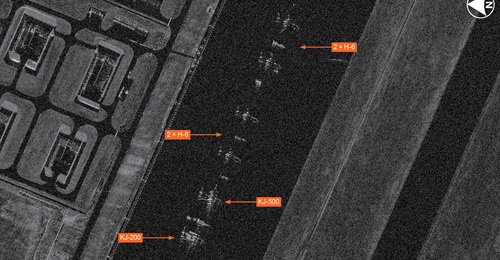 Umbra imagery shows PLAAF bombers and AEW&C aircraft at Hotan airbase in western China. The aircraft were deployed as a response to India's Exercise 'Trishul 2025'.