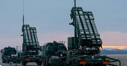 Image of Patriot launchers shared by the Ukrainian Ministry of Defence on 1 January 2026.
