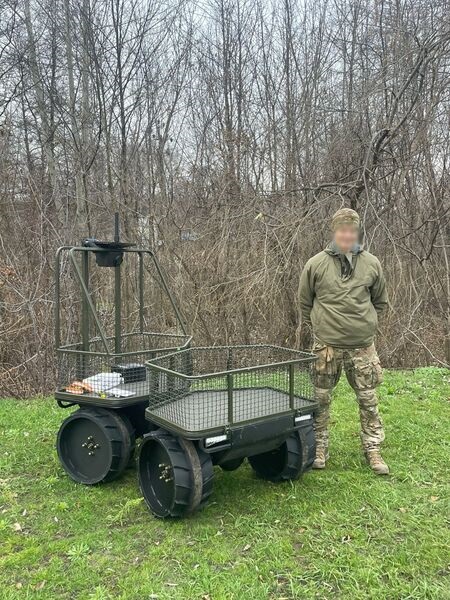 An unnamed Ukrainian unmanned ground vehicle cited in December 2025 by the country's then Minister of Digital Transformation Mykhailo Fedorov as having been one of 160 purchased by units using so-called 'e-points' gained for successful strikes.