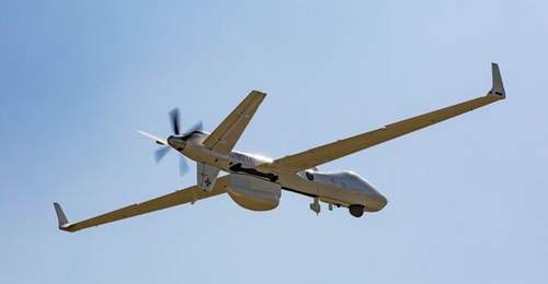 Seen in its SeaGuardian maritime configuration, the MQ-9B will enter German Navy service from 2028.
