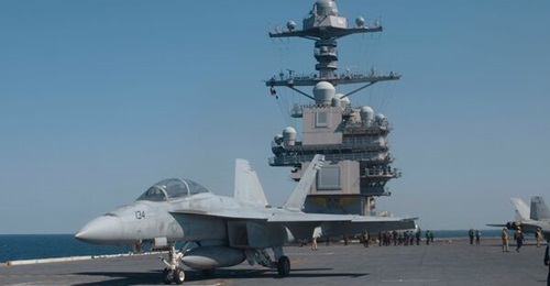 Aircraft carriers for the new Trump administration's naval fleet will likely feature modifications to the USS 
        
        , shown here, and its class of ships.