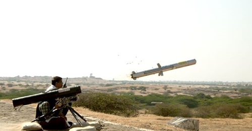 DRDO conducted a flight test of its MPATGM against a moving target on 11 January.