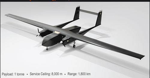 The Tianma 1000 is being developed for STOL transport and airdropping operations.
