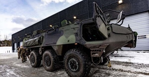 Denmark is ready to place Patria 6×6 APCs into service with its Bornholm Regiment.