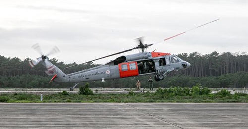 A Portuguese Air Force Black Hawk helicopter. With four more being acquired, the country will have 13 in service by the time deliveries are complete.