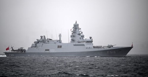 The first MILGEM frigate 
        
        .