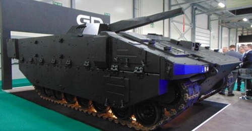 GDLS-UK unveiled Ajax Nemo at IAV 2026.
