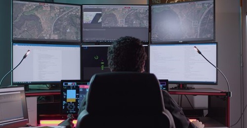An image of Lockheed Martin Skunk Works' MDCX system interface.