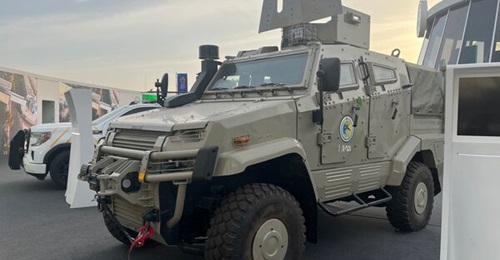 A new version of the Otokar Ural that is in service with the Saudi Border Guard.