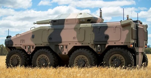 The ATLAS CCV is pictured at its autonomy trials conducted in Victoria in late November 2025.
