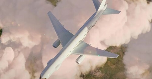 An artist's impression of the Excalibur FTA fitted with all the fairings and apertures, including a fighter-type radome, needed for its role in de-risking the sensor and communication suites of the Tempest demonstrator aircraft for the UK.