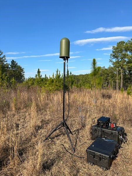 Metis Aerospace Skyperion Lightweight passive RF sensor system.