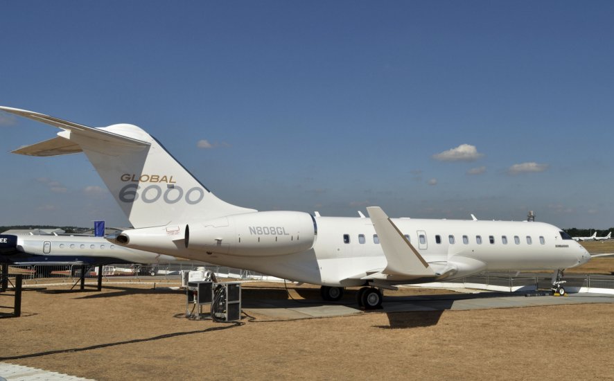 The Bombardier Global 6000 is proving to be a popular choice for conversion to military applications and would meet the US Army's high-altitude AISR basic airframe criteria. (IHS Markit/Patrick Allen)