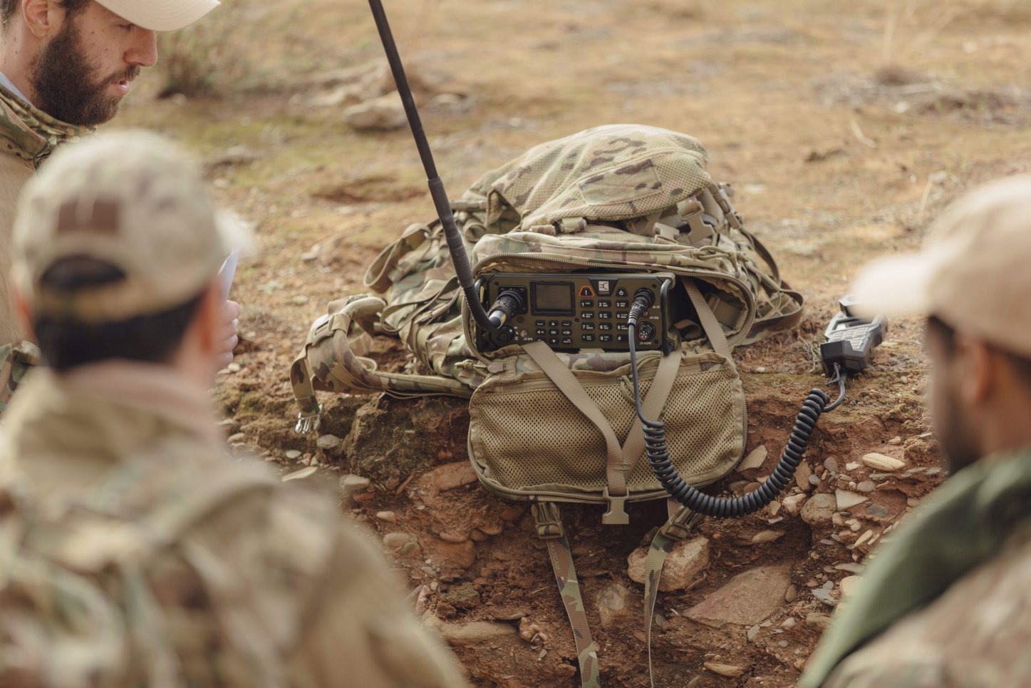 Codan Communications will launch its new Sentry-H 6110-MP lightweight software-defined HF radio at IDEX 2019. (Codan Communications)