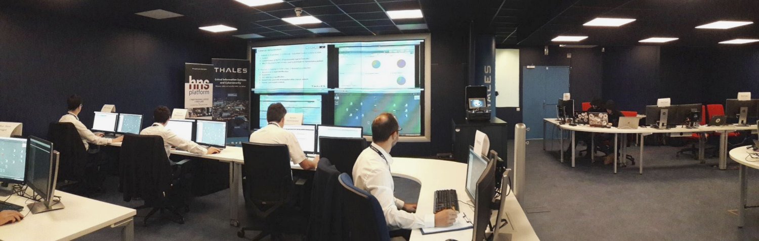 Cyberlab aims to train customers in the skills to defend their systems and organisations against cyber attacks using a mix of real and virtual equipment. (Thales)