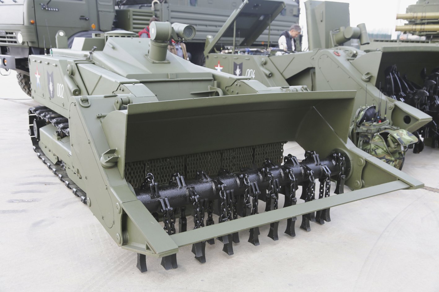 The Russian MoD is set to take delivery of serial production models of the Uran-6 UGV. (Nikolai Novichkov)