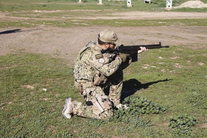 Portuguese troops deployed to Operation ‘Inherent Resolve’ in Iraq have been testing the survivability items in MultiCam-style camouflage pattern since late 2018. (Portuguese Army)