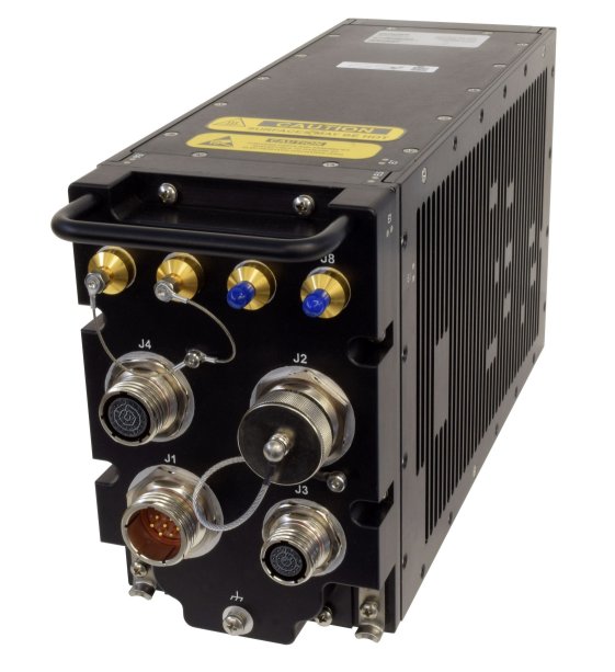 Hughes Network Systems recently delivered its first HM400 modems to GA-ASI for use on the MQ-9B SkyGuardian UAVs. (Hughes Network Systems)