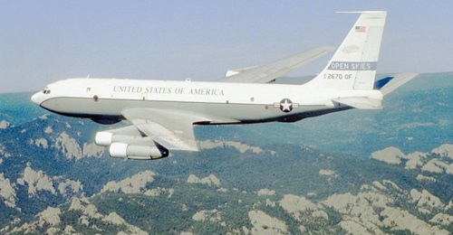 The US Air Force is looking to replace the two OC-135B aircraft (pictured) it has operated in the Open Skies role since 1996 with a pair of new aircraft.