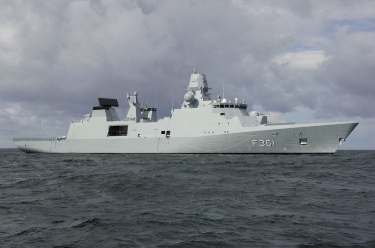 Denmark’s first-of-class Iver Huitfeldt frigate. Indonesia is considering a variant of the ship for its requirements. (Guy Toremans)