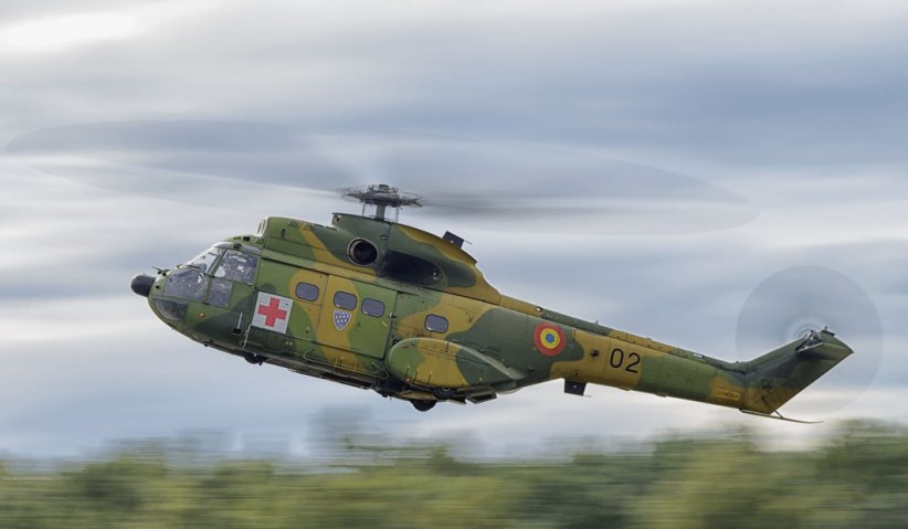 Romania is to deploy four IAR 330 helicopters to Mali for medevac and utility operations under MINUSMA. (Romanian Air Force)