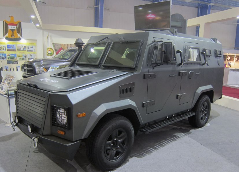 Iraq’s Samar Alkhair factory unveiled the Hajjam 1 at the IQDEX exhibition in Baghdad earlier this month. Iraqi defence concerns are taking the first steps towards producing their own military vehicles. (M Najib)