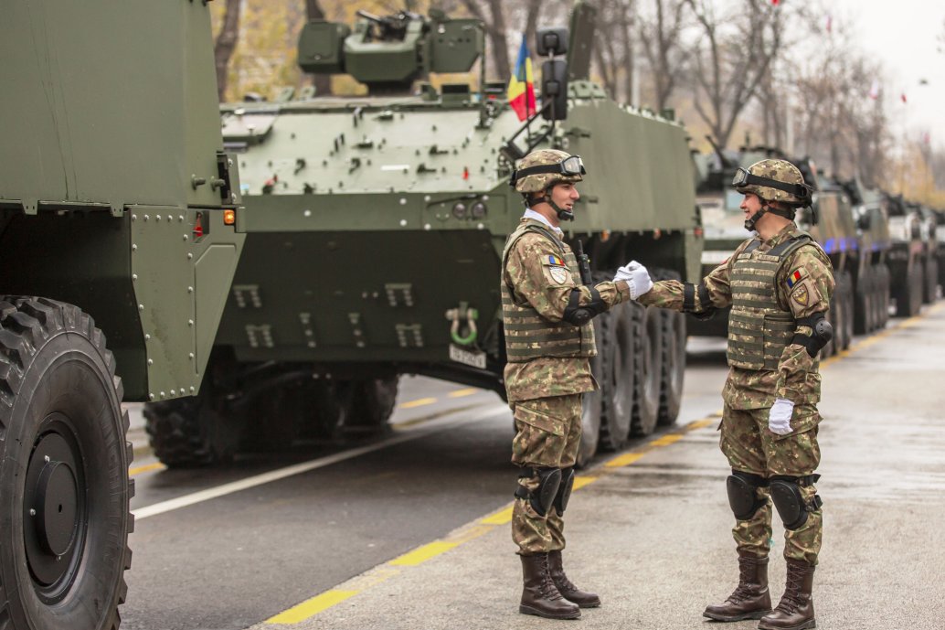 The first eight Piranha 5s were delivered to Romania during the third quarter of 2018. (Romanian MoD)