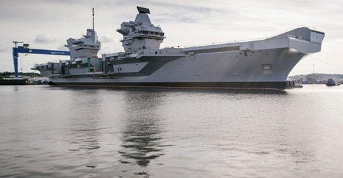BAE Systems has confirmed that it has started talks with India about a possible joint programme featuring the UK company's Queen Elizabeth-class aircraft carrier (pictured).