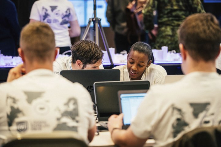 Participants in ‘Locked Shields’ 2019, which NATO CCDCOE bills as the world’s largest live-fire cyber exercise.  (NATO CCDCOE)