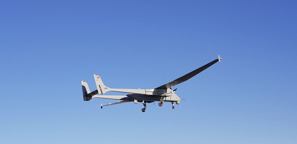 Turkish Aerospace carried out the first test flight of the Anka-Aksungur medium-altitude long-endurance UAV on 20 March. (Turkish Aerospace)