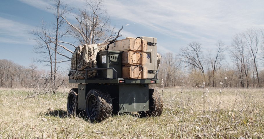 Pratt & Miller Engineering is expanding the mission set for its Light Flexible Robotic Platform, which was originally developed to support marksmanship training. (Pratt & Miller Engineering)