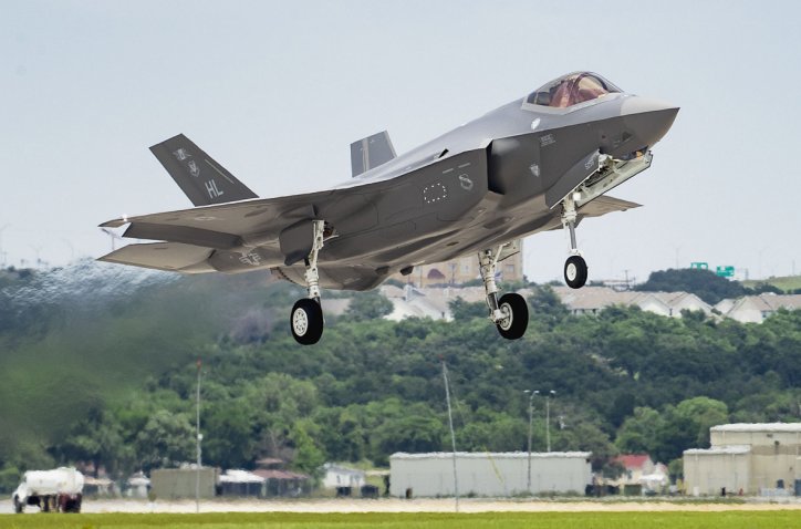 Lockheed Martin recently delivered the 400th F-35 (pictured) as Block 4 development continues. (Lockheed Martin)