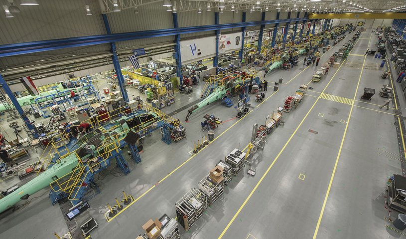 Boeing builds re-manufactured and new Apache airframes at its plant in Mesa, Arizona. The imminent multiyear award for 600 helicopters will close out the current AH-64E programme-of-record. (Boeing)