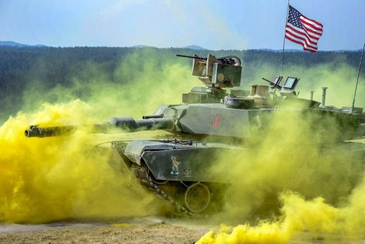 The US government has announced the possible sale of 108 M1A2 Abrams main battle tanks to Taiwan. (US Army)