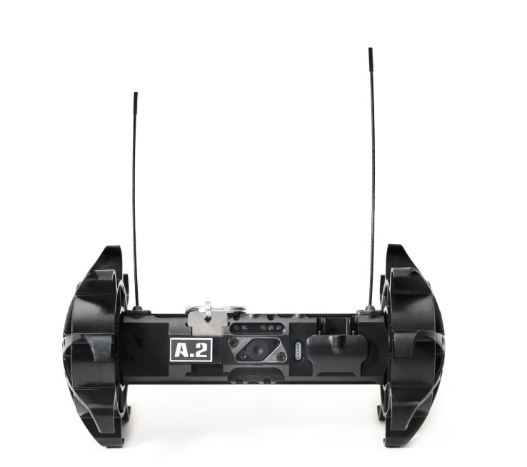 The Throwbot 2 in its standard configuration. It is available in three different configurations for search and reconnaissance applications.  (ReconRobotics)