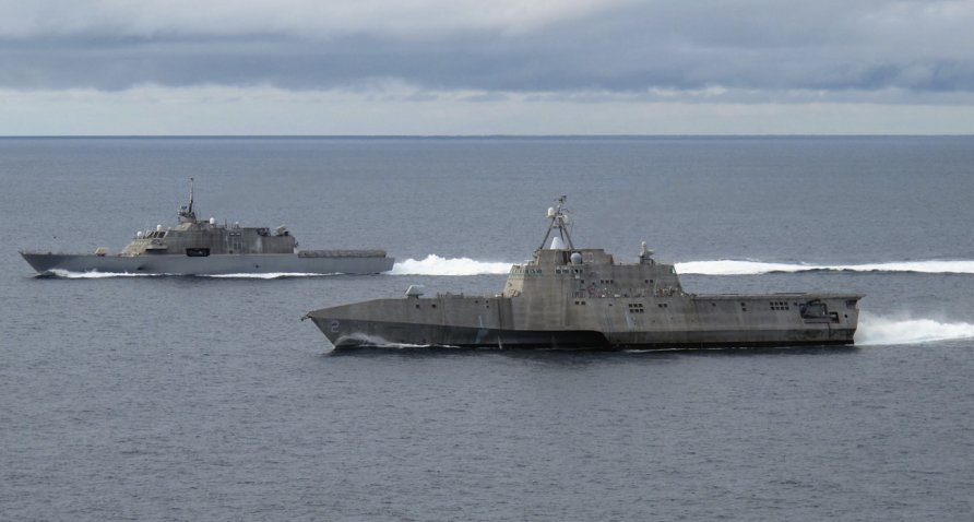 Australian shipbuilder Austal said 80% of its record revenues in FY 2019 were sourced from its US business, which includes the ongoing programme to build Littoral Combat Ships (pictured) for the US Navy. (US Navy)