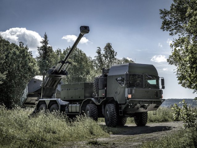 BAE Systems’ new Archer variant, which is based on a Rheinmetall truck that has some commonality with the UK’s logistics fleet. (BAE Systems)