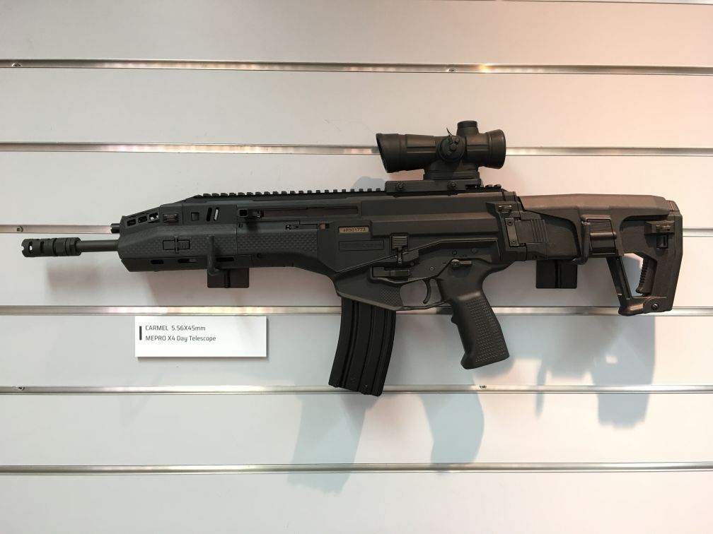 IWI’s 5.56 mm Carmel. (IHS Markit/Dan Wasserbly )