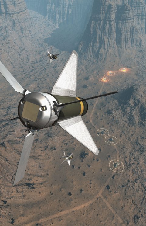 Following completion of a campaign of live guide-to-hit trials in August 2019, Northrop Grumman’s Hatchet low collateral damage precision glide munition has achieved TRL 7. (Northrop Grumman)