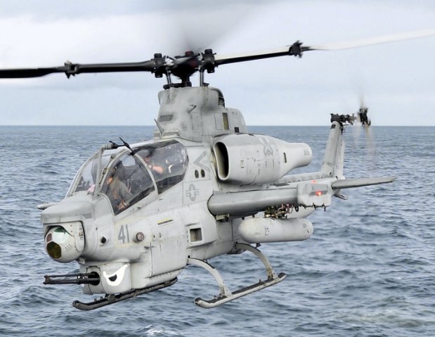 Bell believes that the maritime pedigree of the AH-1Z will be a crucial factor in deciding three upcoming attack helicopter requirements in the Asia-Pacific region. (US Navy)