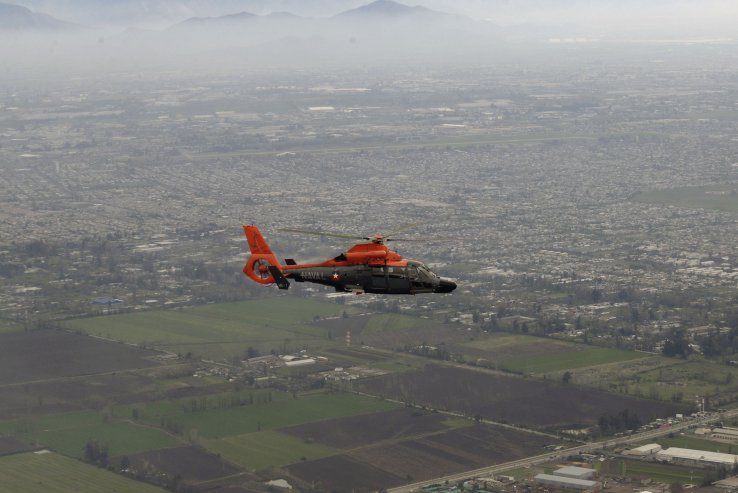 The Chilean Navy's fleet of four AS365Fi helicopters, currently used in a utility role, could be employed much more tactically in future. (Chilean Navy)