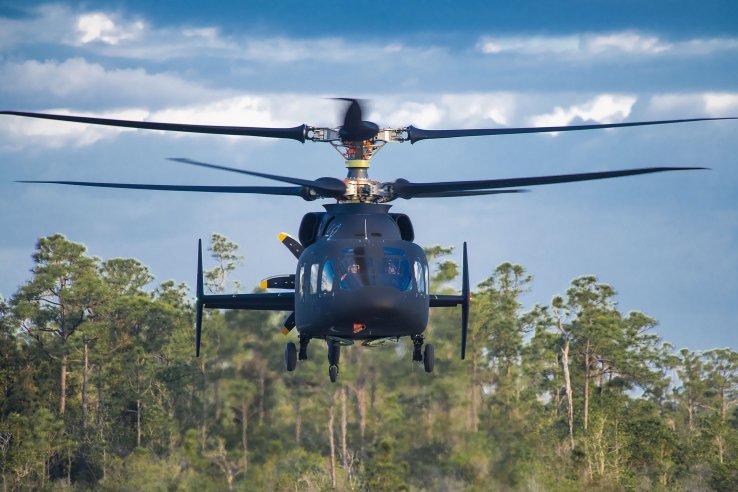 The Sikorsky-Boeing team discovered a bearing creep issue in the SB>1 Defiant during a planned teardown of the aircraft. The aircraft was grounded for six to eight weeks as a result, but the team said it could have been out twice as long. (Sikorsky-Boeing)